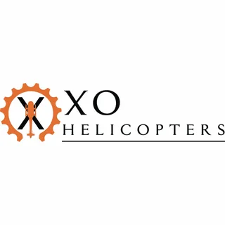 XO Helicopters logo